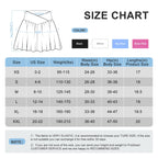 FireSwan crossover atletikshorts til kvinder 2 i 1 flydende løbeshorts med lommer spandex sommerfugl trænings-tennis skorts sort