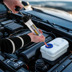 Automotive Fluid Extractor Pump, 200 cc Oil Extractor Pump with Hose, Sealed Upgraded Oil Change Pump, Lightweight Oil Suction Pump for Changing Transmission, Power Steering, and Brake Fluid