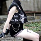 Chaîne de pantalon pour hommes femmes, chaîne de portefeuille crâne biker, longue chaîne de ceinture de poche cool EMO punk pour pantalons, porte-clés pour hip hop rock jean gothique