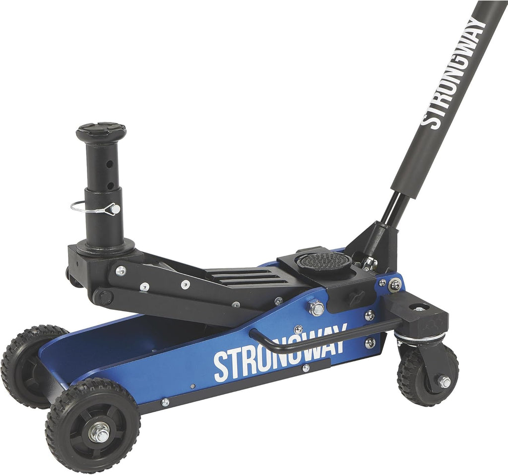 Strongway Off-Road Vehicle Jack, Offroad Jack Aluminum Construction Jack with High-Lift Design and Heavy-Duty Rear Swivel Casters, Car Lift Jack Off Road Jack