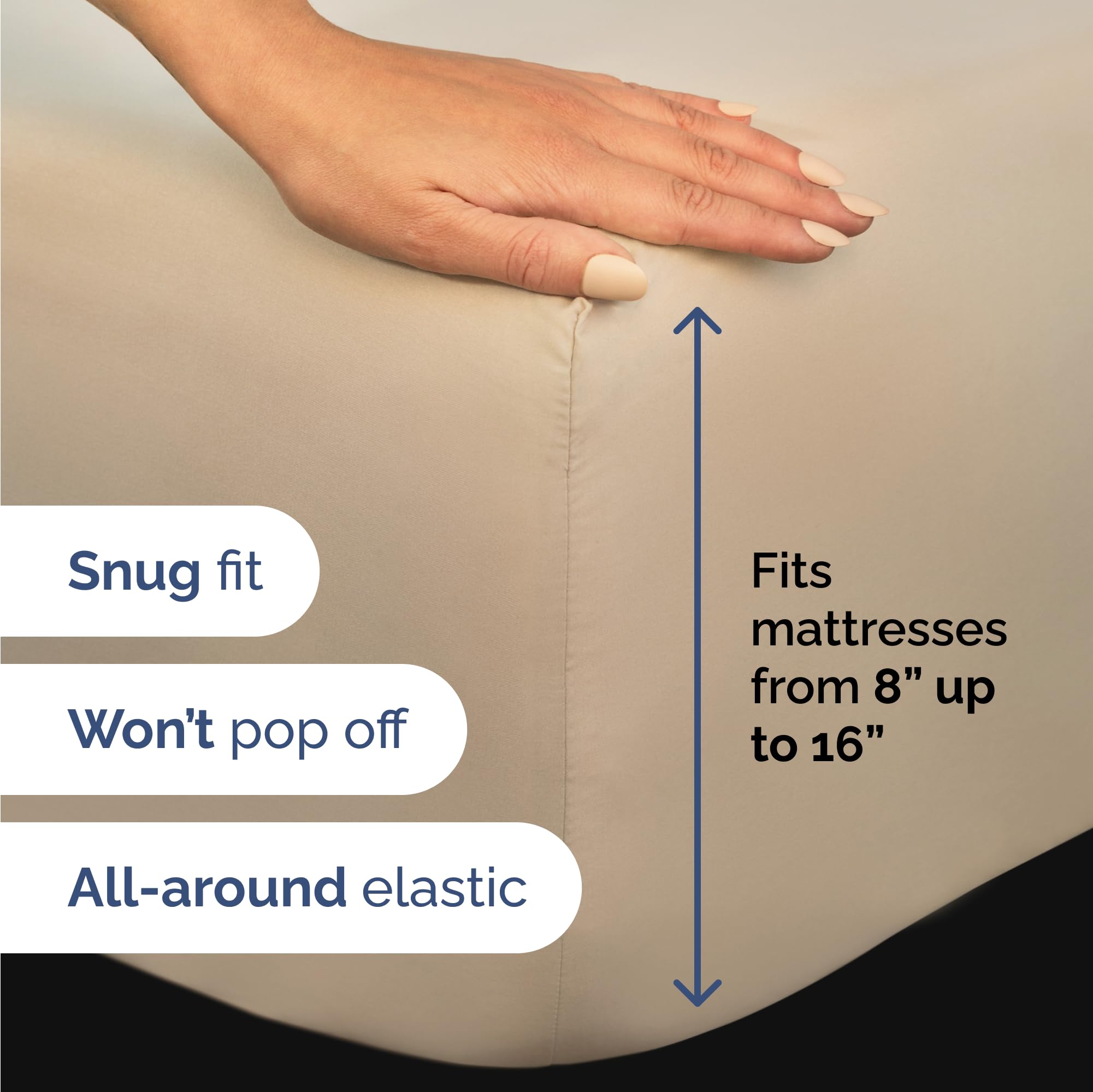 King 6 Piece Sheet Set - Breathable & Cooling Bed Sheets - Hotel Luxury Bed Sheets for Women, Men, Kids & Teens - Comfy Bedding with Deep Pockets & Easy Fit - Soft and Wrinkle Free - King White Sheets