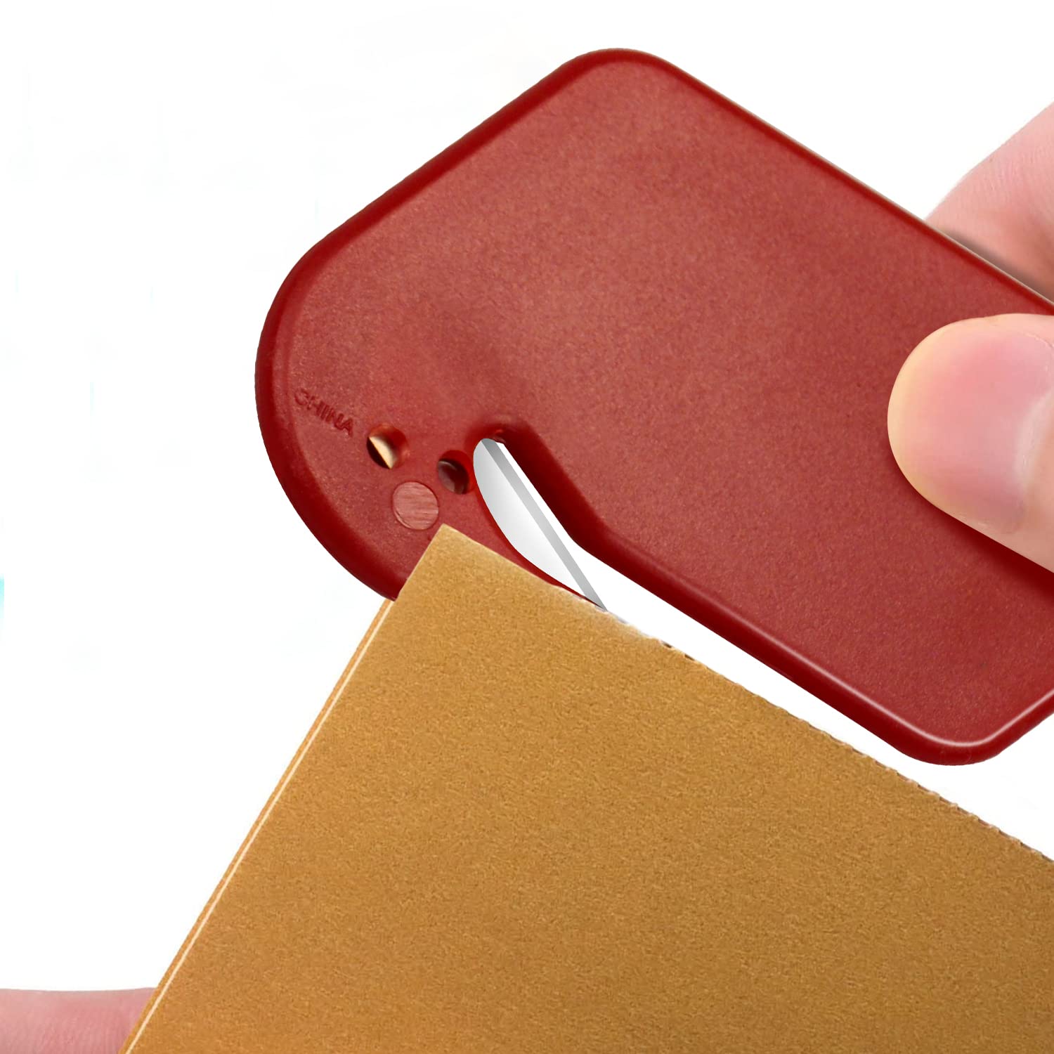 Letter Opener Envelope Slitter 4 Pack Letter Openers Plastic with Blade Envelope Opener Mail Opener for Envelope,Package,Paper Cut,Safe Letter Opener