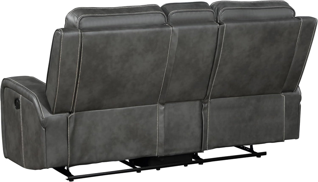 Coaster Home Furnishings Raelynn 2-Piece Upholstered Motion Reclining Sofa Set Grey