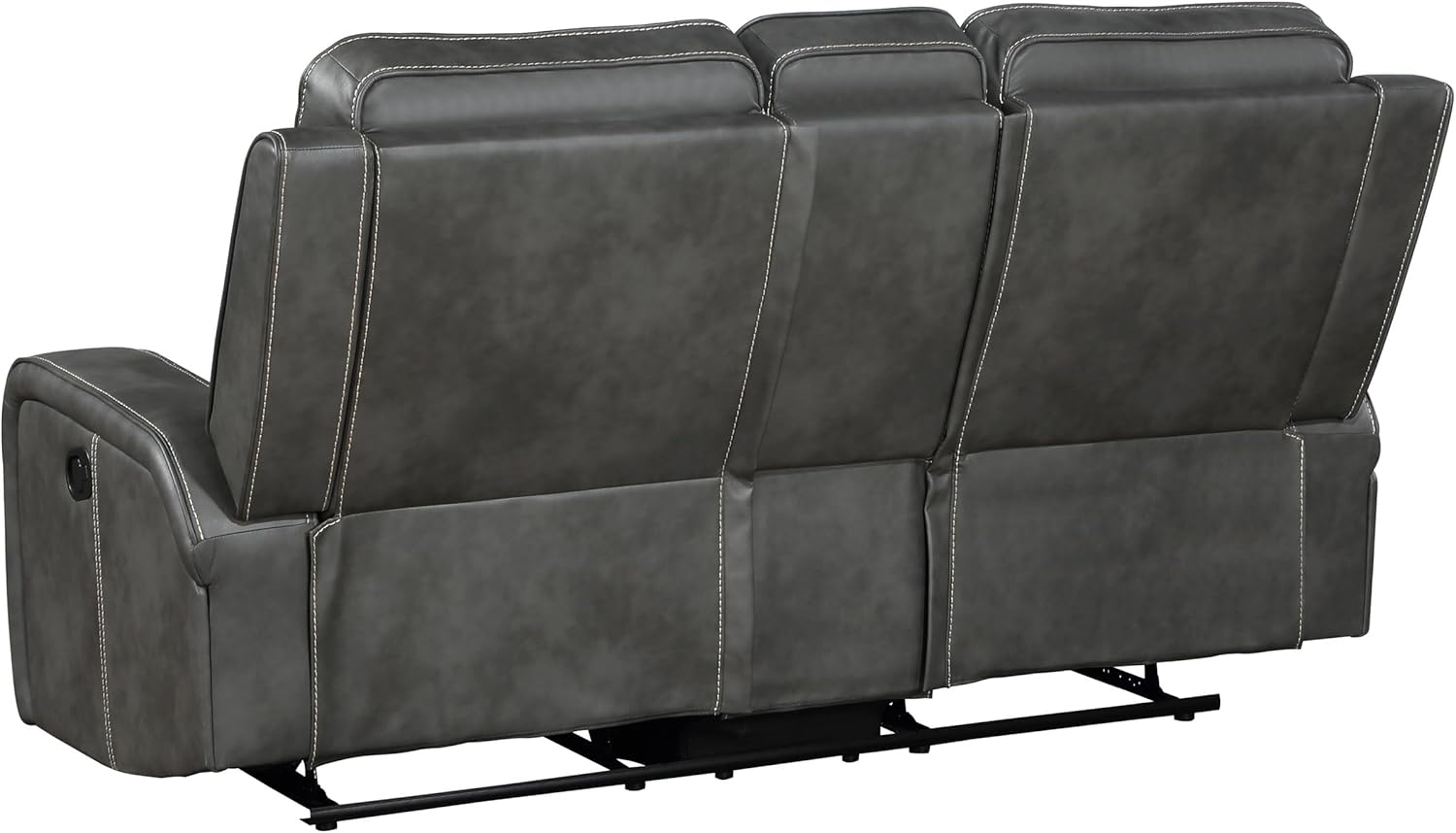 Coaster Home Furnishings Raelynn 2-Piece Upholstered Motion Reclining Sofa Set Grey