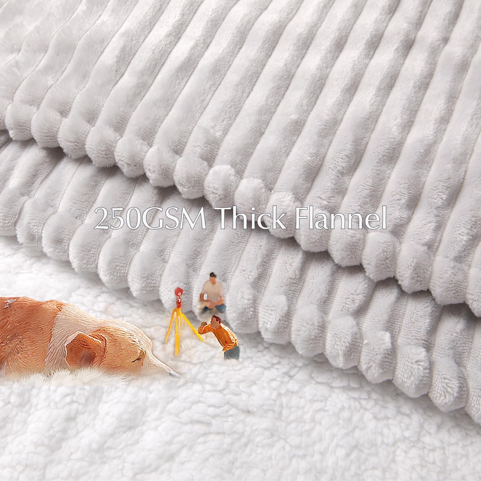 Heated Blanket Throw Size, Soft and Cozy Electric Heating Blanket for Bed, Automatic Safety System 6 Heating Levels & 4 Hours Auto-Off, 50" x 60" Dark Grey