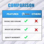 Ailemei Direct Cooling Blanket for Hot Sleepers,Double Sided Cold Effect,Queen Size Lightweight Breathable Summer Large Big Blankets for Bed,Transfer Heat to Keep Body Cool Night Sweats,90"x90"