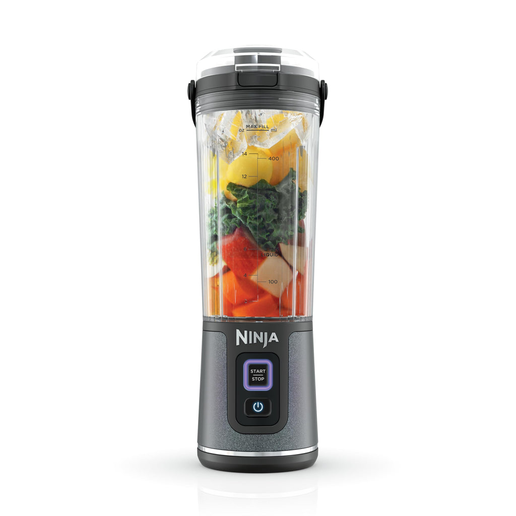 Ninja Blast Portable Blender, Cordless, 18oz. Vessel, Personal Blender For-Shakes and Smoothies, BPA Free, Leakproof-Lid and Sip Spout, USB-C Rechargeable, Dishwasher Safe Parts, Tinted Aqua, BC151AQ