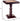 Frenchi Furniture Table, 22.58 x 22.06 x 22.06 in, Mahogany