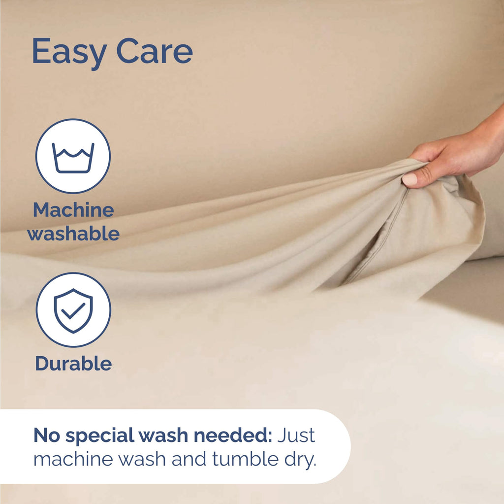 King 6 Piece Sheet Set - Breathable & Cooling Bed Sheets - Hotel Luxury Bed Sheets for Women, Men, Kids & Teens - Comfy Bedding with Deep Pockets & Easy Fit - Soft and Wrinkle Free - King White Sheets