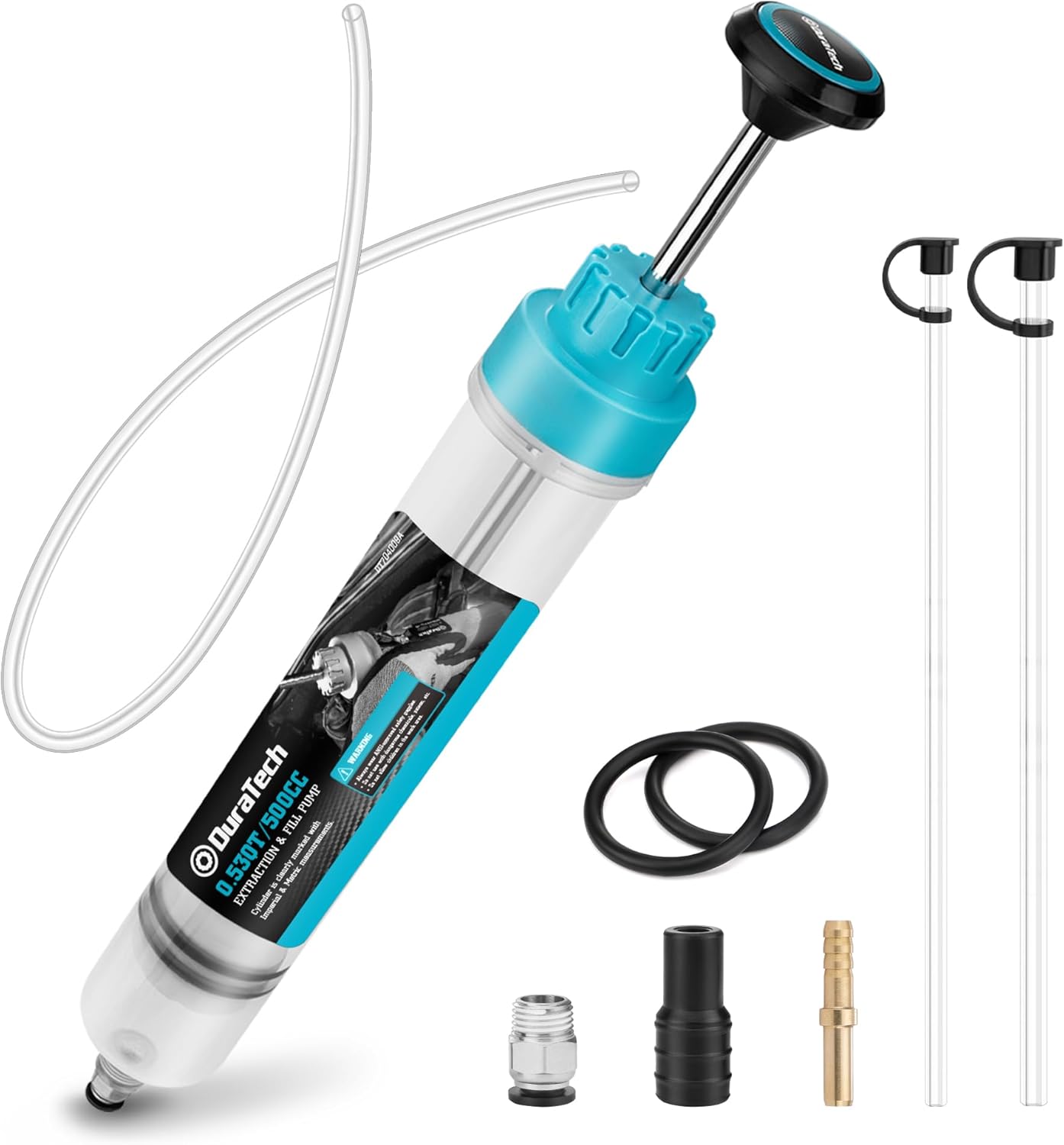 Extractor Long DURATECH 500CC Fluid Extractor, Oil Extractor with Long Hose and Exten ...