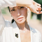 8 Pieces Crow Enamel Pins Set Rose Moon Lapel Anime Enamel Brooch Pins Aesthetic Gothic Badges for Women Backpack Denim Bag Jewelry Accessories