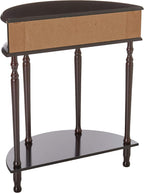 Frenchi Home Furnishing End Table/Side Table, Espresso Finish