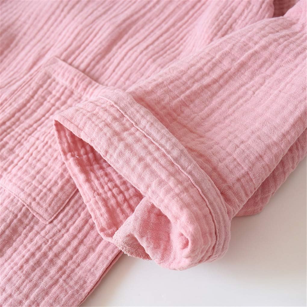 Shanghai Story Japanese Style Two-Piece Suit Cotton Bathrobe Pajamas Kimono Bathrobes Sleepwear for Women