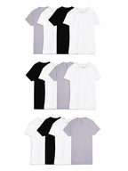 Fruit of the Loom Men's Crew Tee Undershirts, Moisture Wicking & Tag Free, Also Available in Big & Tall