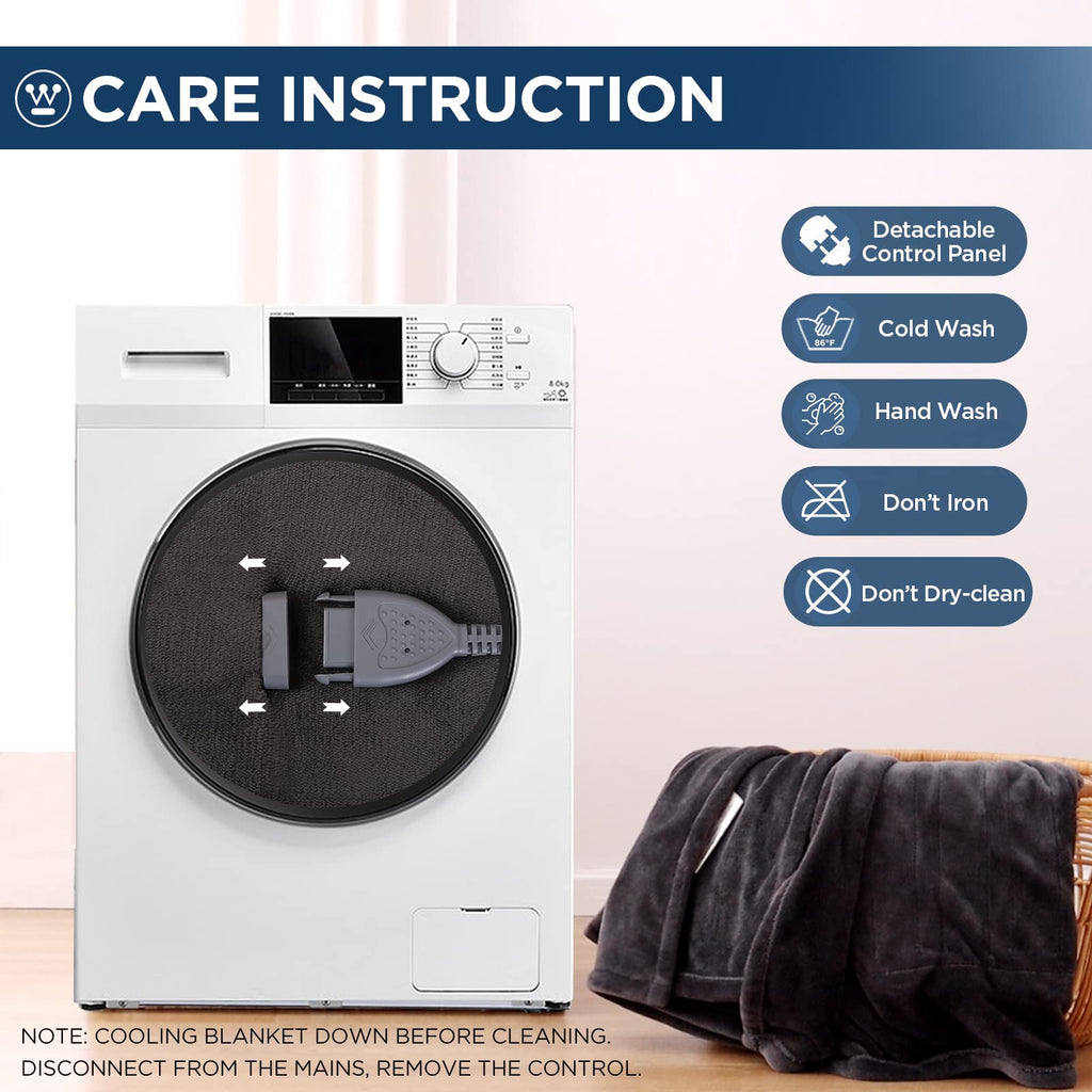 Manta eléctrica Westinghouse tamaño Queen, franela súper suave y acogedora 84" x 90" manta calefactable con 10 niveles de calentamiento rápido y apagado automático de 1-12 horas, lavable a máquina, certificación ETL y FCC, beige