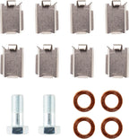 PHILTOP 18B5046 18B5047 Rear Disc Brake Caliper Assembly Fit for 2007-2017 Jeep Wrangler, 2008-2012 Jeep Liberty, 2007-2011 Dodge Nitro, 2018 Jeep Wrangler JK