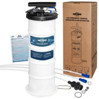 FIRSTINFO A1106USY3 Patented 15L / 3.9 Gallon Pneumatic/Manual Oil Vacuum Extractor | Oil Change Pump | 47 Inch Tube | Taiwan