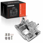 A-Premium Rear Disc Brake Caliper Assembly with Bracket Compatible with Dodge and Jeep Models - Wrangler 2007-2017, Wrangler JK 2018, Liberty 2008-2012, Nitro 2007-2011