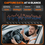 OBD2 Scanner ANCEL FX6100 Bidirectional Scan Tool, All Systems Car Diagnostic Scanner, Code Reader with Active Test,15+ Reset, Oil/EPB/BMS/ABS Bleeding/SAS/D-PF Reset, FCA&CANFD, AutoVin, Free Upgrade