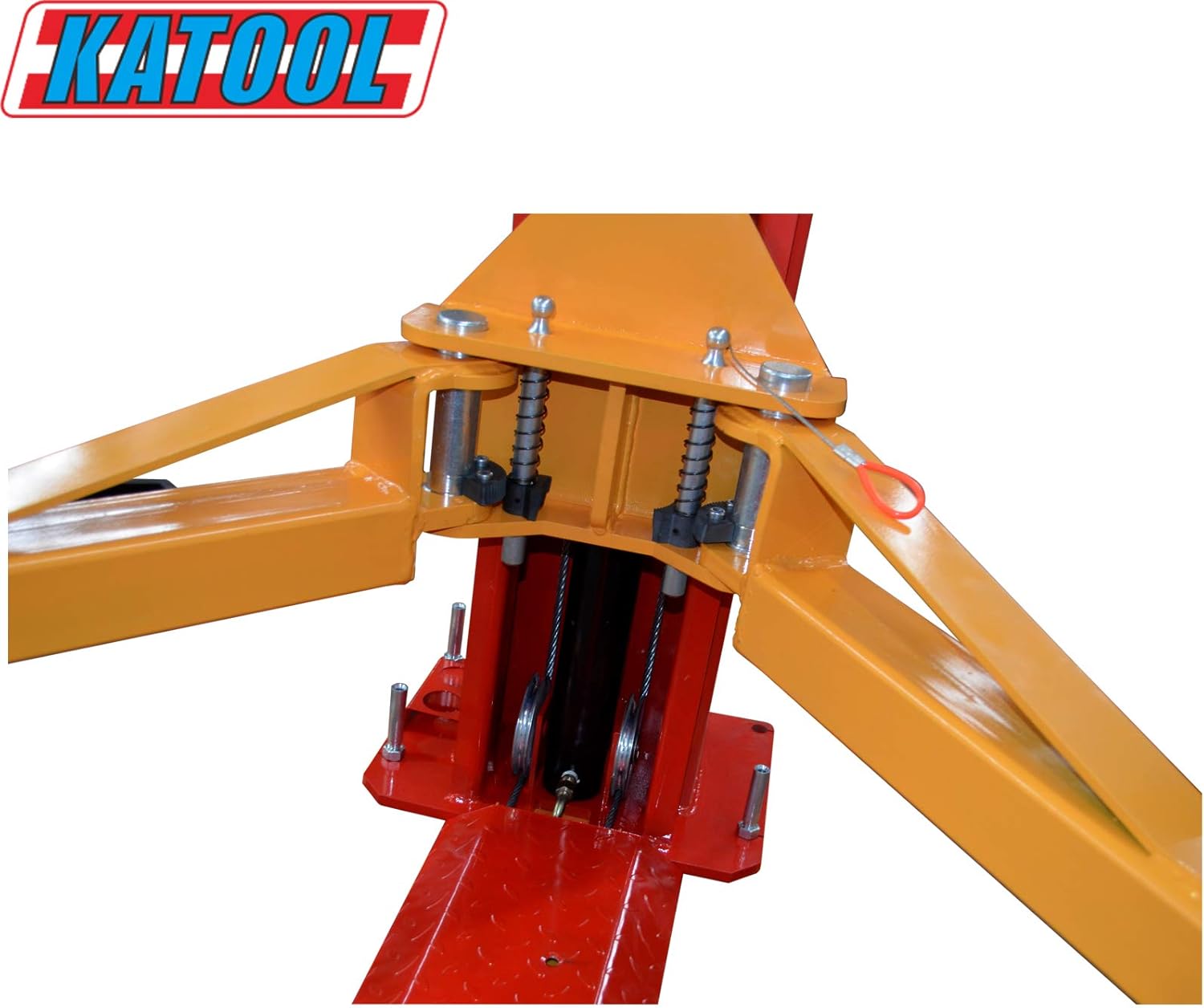 KATOOL 10000 lbs 2 Post Car Lift 2 Posts Lift Auto Lift with Floor Plate for Shop Repair or Home Garage