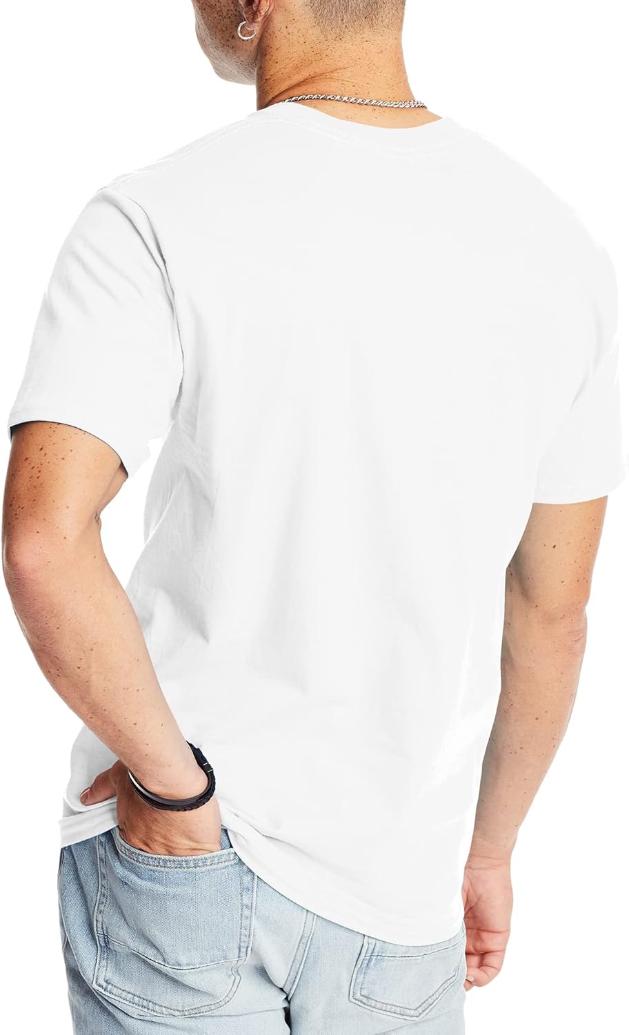 Hanes Men's Beefy-t T-Shirt, Heavyweight Cotton Tee, 1 Or 2 Pack, Big & Tall