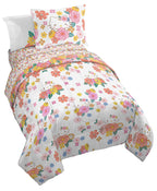 Jay Franco Minecraft Creeper Twin Comforter Set - 5 Piece Bedding Includes Sheet Set & Pillow Covers - Super Soft Gren & Gray Bedding