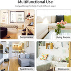 32inch Premium Clear Acrylic Rectangle Coffee Table for Living Room,Mid Century Transparent Waterfall Lowtea Table, Middle Size Table (32"x16"x16") Fit for 2 Seat Sofa