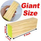 54 Piece Giant Tumble Tower Outdoor Games, Glow in The Blacklight Tumble Tower Yard Games,Outdoor Board Game for Kids and Adults for Family Game Night (Giant)