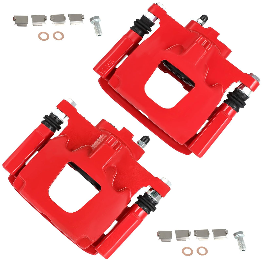 cciyu 18-4072 18-4071 Front Left & Right Brake Calipers Without Bracket For Avanti,For Buick,For Chevy,For GMC,For Isuzu,For Oldsmobile,For Pontiac