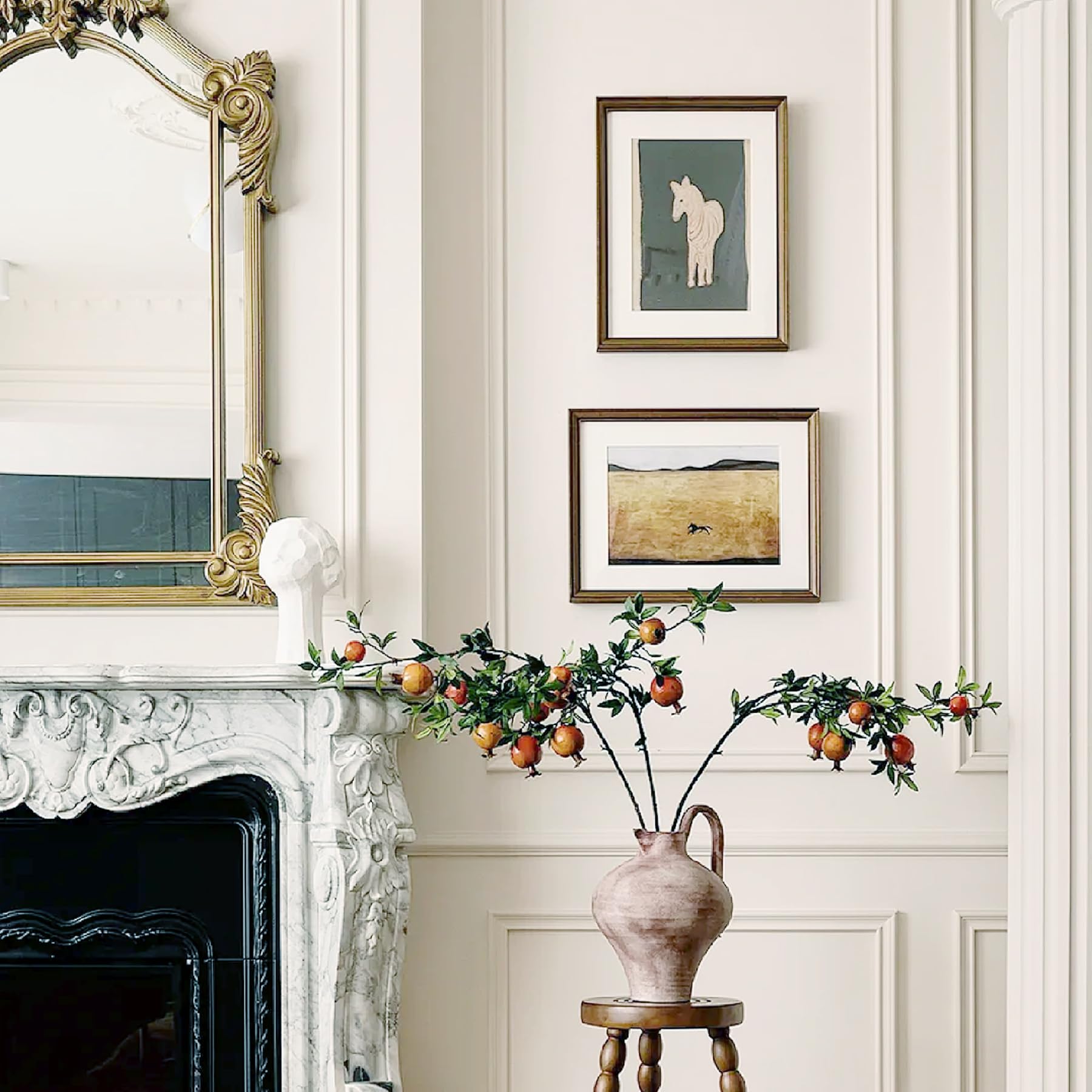 Coengwui Peel and Stick Wall Molding, Chair Rail Wainscoting Panel, Finish Trim for Home Decoration (Paintable White, 9.8ft x 0.9in)