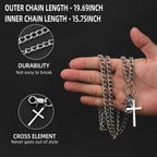 Chaîne Jean pour Hommes Femmes, Chaîne de Portefeuille Gothique à Double Couche pour Jeans, Style Hip Hop
