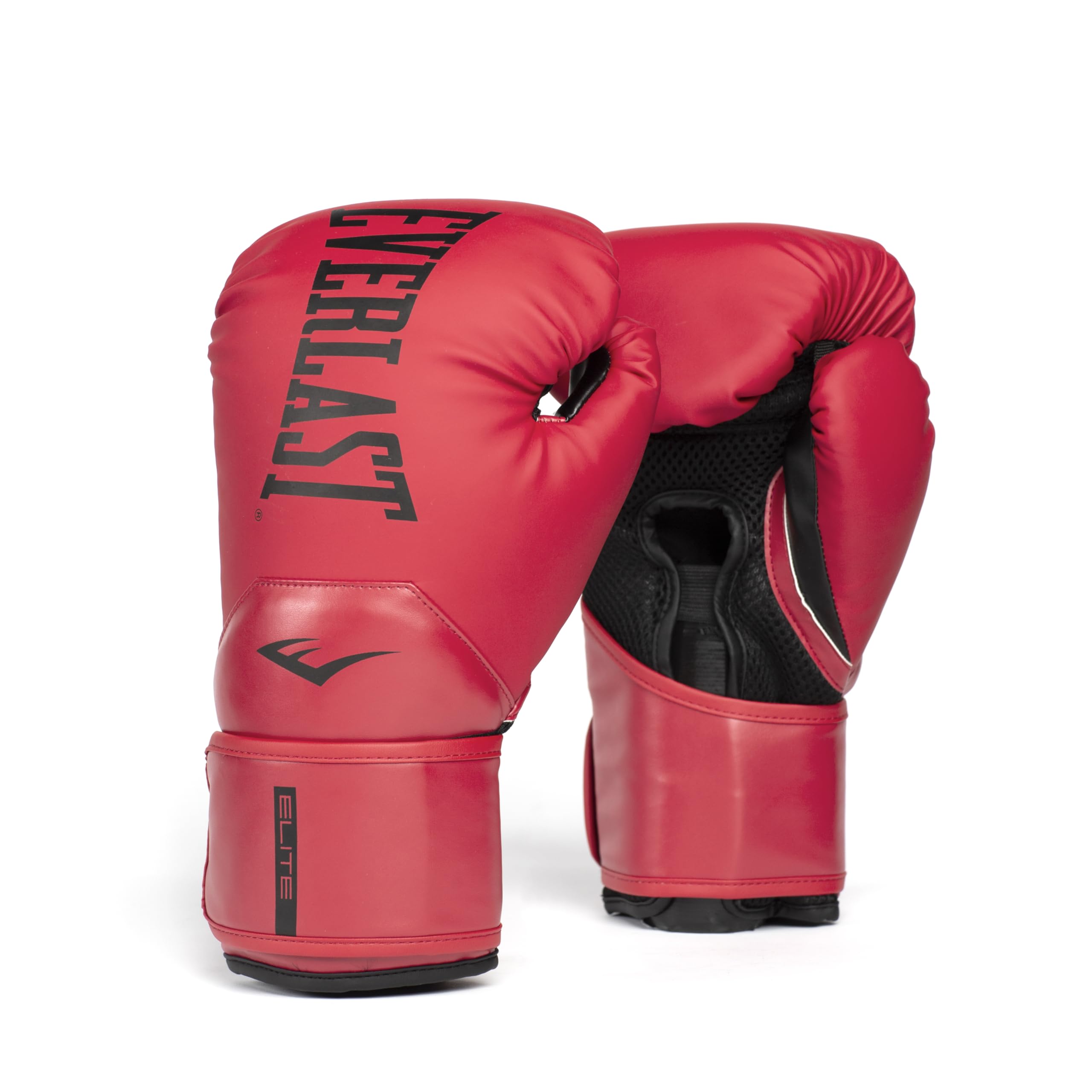 Everlast Elite 2 Boxing Gloves, Pro Training Gloves for Men and Women, Secure Fit Hook and Loop Closure & Ventilation, Heavy Bag & Speedbag Training.