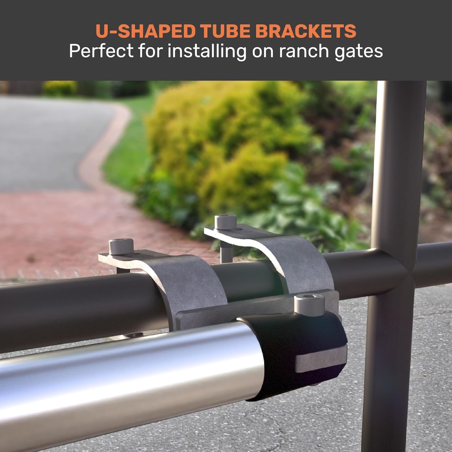 TMT Terrier 200 Single Automatic Gate Openers Up to 8ft and 550lb Medium Duty Swing Gate, Gate Openers with Remote Complete Kit, Electric Gate Opener for Driveway with Powerful Motor (APP Compatible)