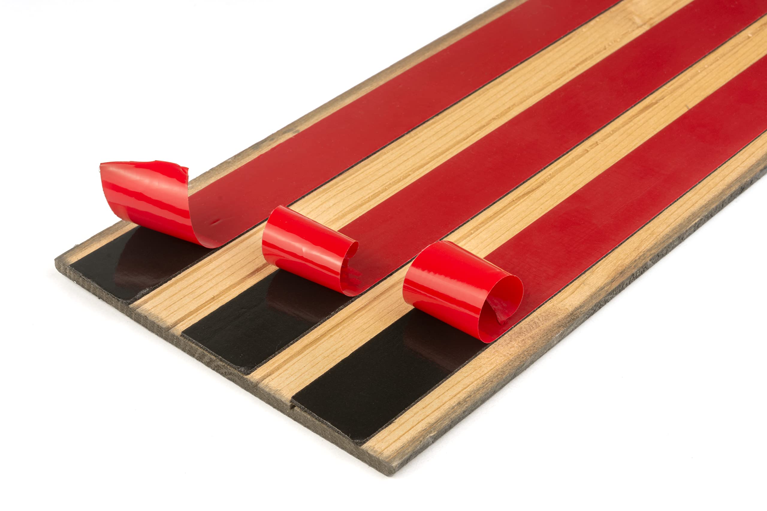 Luxdecor Real Wood Wall Planks for Wall- White Shiplap Boards 5" Peel and Stick Shiplap Boards 10 Pieces Wall Shiplap Planks Board 12.5 Sq Ft