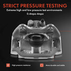 A-Premium Disc Brake Caliper Assembly with Bracket Compatible with Select Cadillac, Chevy and GMC Models - Escalade, Avalanche, Silverado 1500, Suburban 1500, Tahoe, Sierra 1500 and more - Rear Side