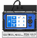 OBD2 Scanner TOPDON AD600S Scan Tool, Code Reader, Diagnostics Scanner for ABS/SRS/AT/Engine, 9 Reset Services, Oil/Brake/BMS/SAS/DPF/TPMS/ETS Reset/ABS Bleeding/Injector Coding, Free Lifetime Upgrade