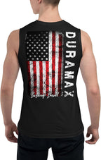 Duramax Diesel Tank Top Mens Diesel Truck Shirt American Flag Muscle Tee Shirt