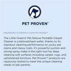 BISSELL Little Green Pet Deluxe Portable Carpet Cleaner and Car/Auto Detailer, 3353, Gray/Blue