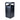Commercial Zone-73290199 PolyTec 42 Gallon Square Waste Container with Dome Lid Color: Black
