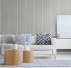 Papel de Parede Autoadesivo NextWall Faux Board and Batten (Cinza Porto)