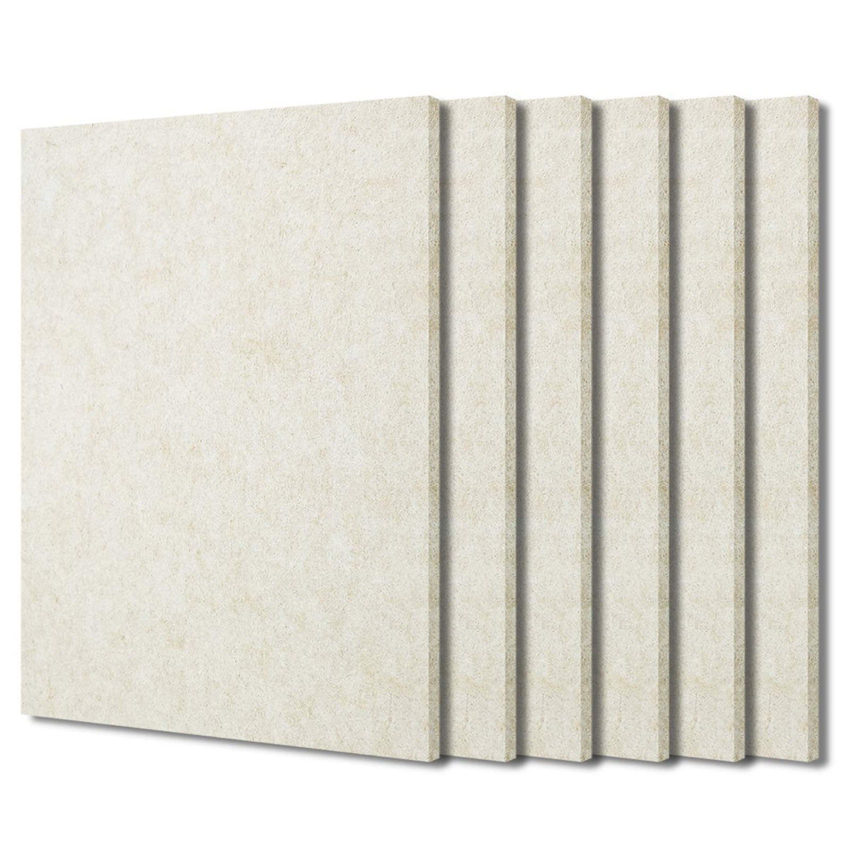 BXI Sound Absorber - 31.5 X 23.6 X 3/8 Inches 6 Pack High Density Acoustic Absorption Panel, Sound Absorbing Panels Reduce Echo Reverb, Tackable Acoustic Panels for Wall and Ceiling Acoustic Treatment