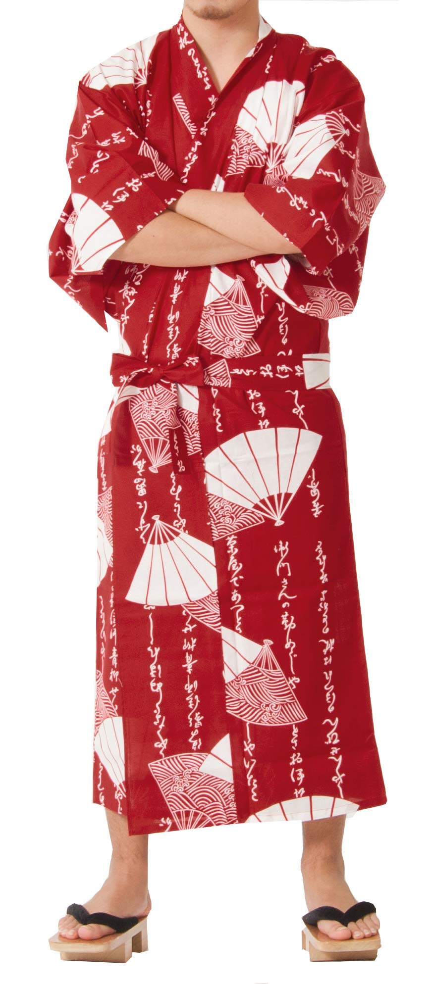 Dita Tokyoin Traditional Made In Japan Cotton Yukata Robe (Japanese Pajama Kimono) Easy Wearing set2