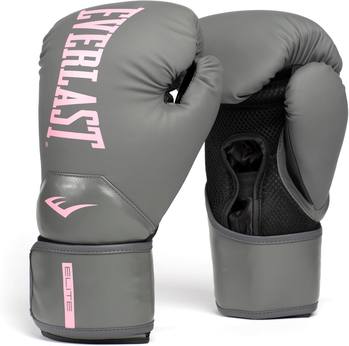 Everlast Elite 2 Boxing Gloves, Pro Training Gloves for Men and Women, Secure Fit Hook and Loop Closure & Ventilation, Heavy Bag & Speedbag Training.