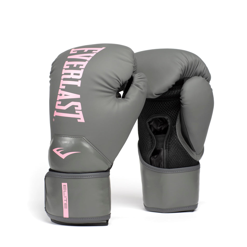 Everlast Elite 2 Boxing Gloves, Pro Training Gloves for Men and Women, Secure Fit Hook and Loop Closure & Ventilation, Heavy Bag & Speedbag Training.