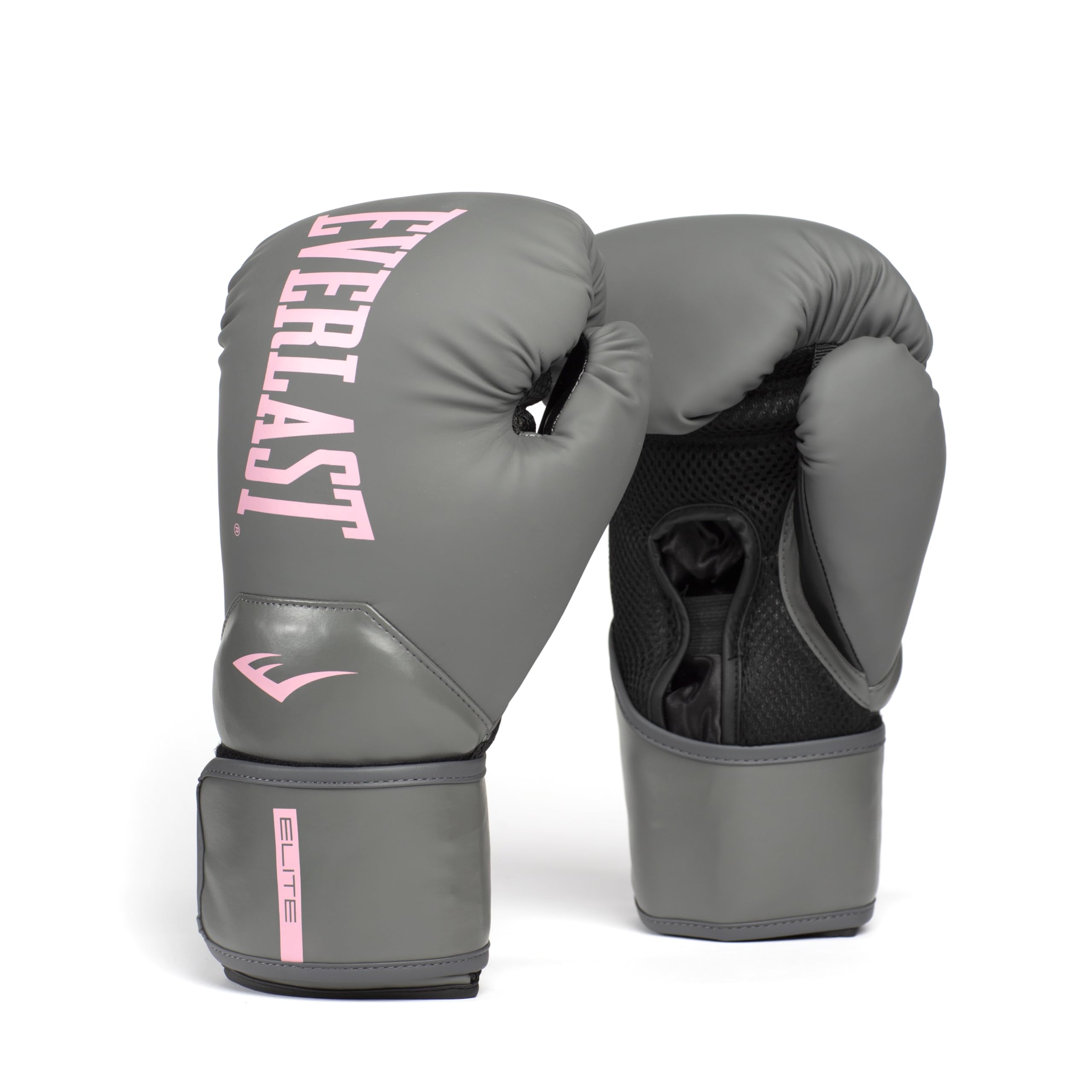 Everlast Elite 2 Boxing Gloves, Pro Training Gloves for Men and Women, Secure Fit Hook and Loop Closure & Ventilation, Heavy Bag & Speedbag Training.