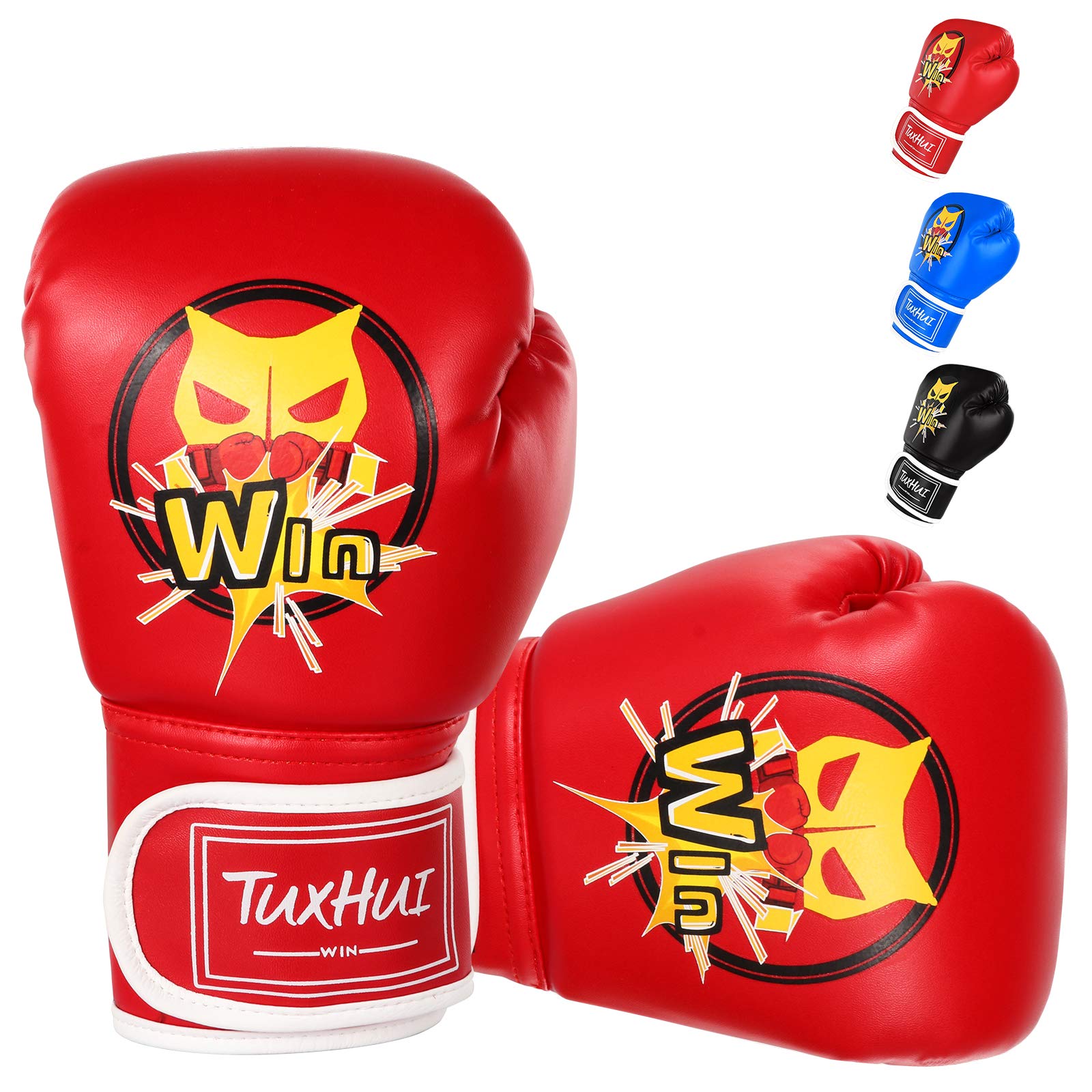 Kids Boxing Gloves for Kids Boys Girls Youth Age 5-12 Years Training Gloves for Punching Bag Kickboxing Muay Thai