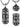 STWTR Tibetan Buddhist Meditation Stainless Steel Pendant Memorial Cremation Ash Pill Container Necklace Men's Ladies Comes with 23.6" Chain
