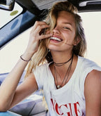 TESTRYE Morse Code Bracelets for Men Women,Morse Code Bracelets with Adjustable String,Inspirational Gifts Friendship Bracelets for Women Men Friends (Fucking badass)