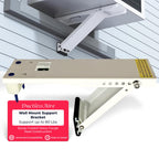 DuctlessAire Outdoor Wall Bracket - Mini Split Mounting Bracket - Ductless Air Conditioner Wall Mount - Mini Split AC/Heating System Accessories for Window AC, HVAC, Heat Pump & More (9000-36000 BTU)