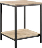 Sauder North Avenue Side Table, Charter Oak finish
